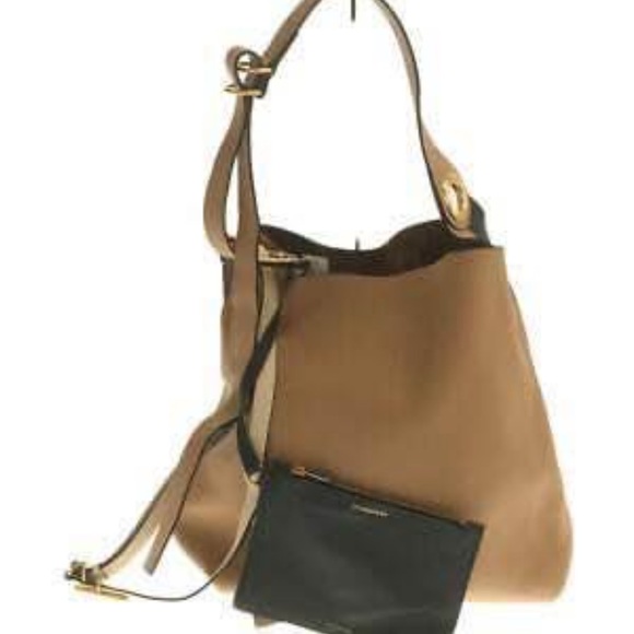 Elegant Tan and Black Women's Bag - Picture 1 of 3